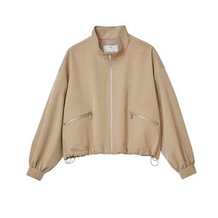 恩瑞妮专柜同款2025秋季新款百搭外套简约显瘦宽松皮衬衫女上衣