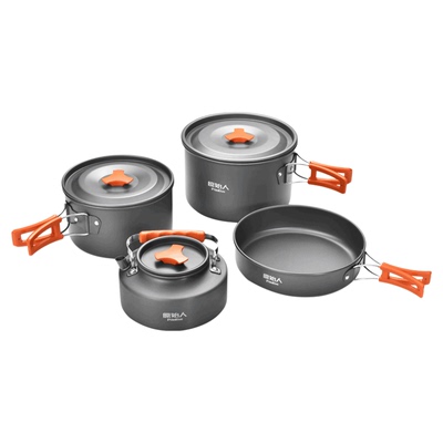 原始人铝合金原始人户外露营锅