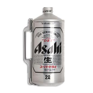 日本原装进口啤酒Asahi朝日超爽生啤酒2L桶装