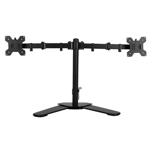 双屏显示器支架免打孔桌面台式电脑荧幕增高架显示屏旋转升降底座