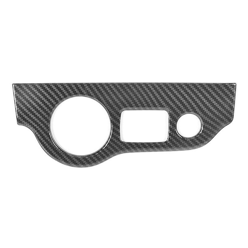 适用于道奇挑战者碳纤纹内饰改装地狱猫方向盘中控台排挡装饰配件
