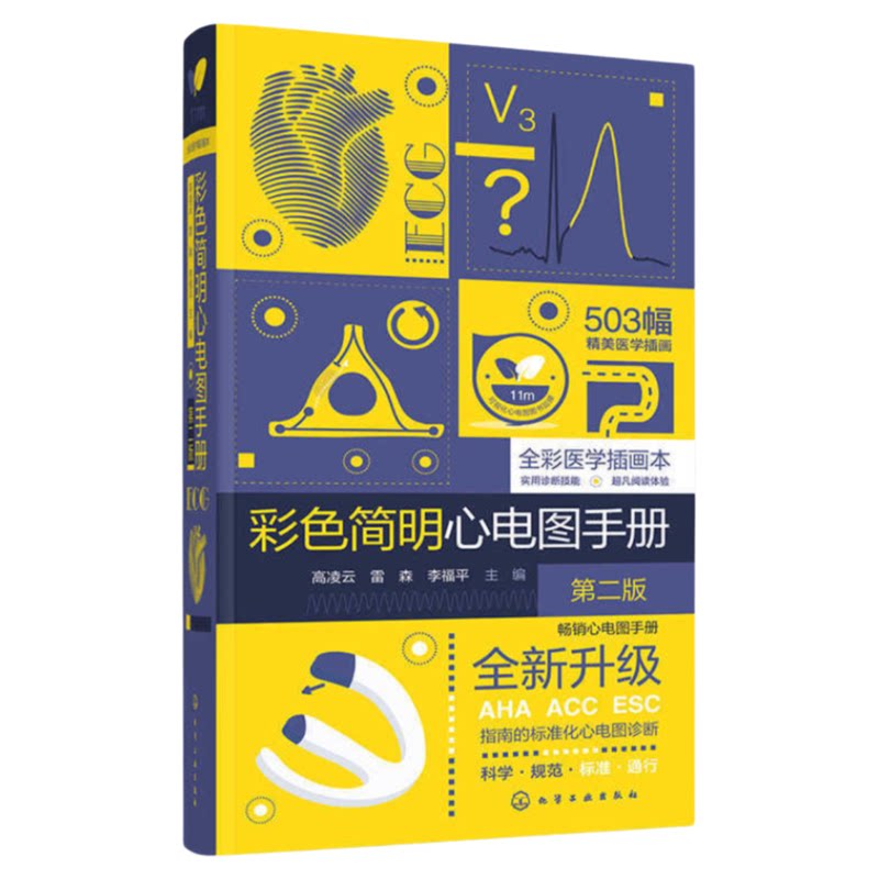 彩色简明心电图手册第二版
