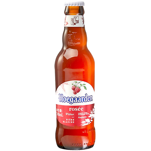 6瓶福佳白啤酒Hoegaarden比利时风味精酿玫瑰红啤酒6瓶芒果味可选