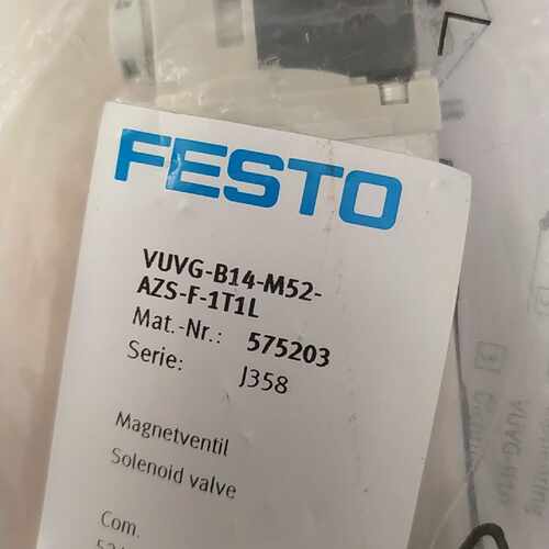 溢价-VUVG-B14-M52-AZS-F-1T1L费斯托5752