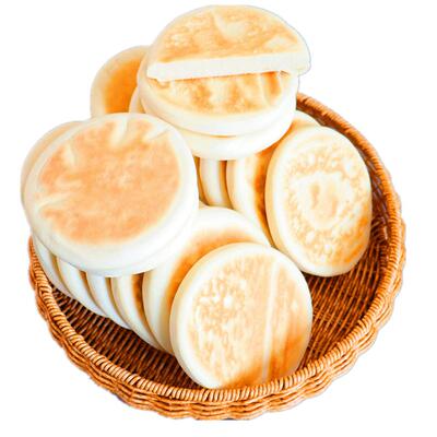 肉夹馍饼胚白吉馍手工早餐速食