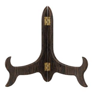 普洱茶架子家用仿木茶叶摆放置物架茶饼架托展示支架功夫茶具配件