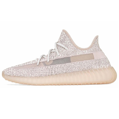 Adidas originals Yeezy Boost 350 v2 低帮休闲鞋男女粉色FV5666