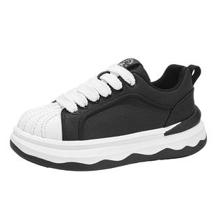 贝壳头男鞋2025冬季新款潮牌高级感运动休闲板鞋男生增高百搭潮鞋