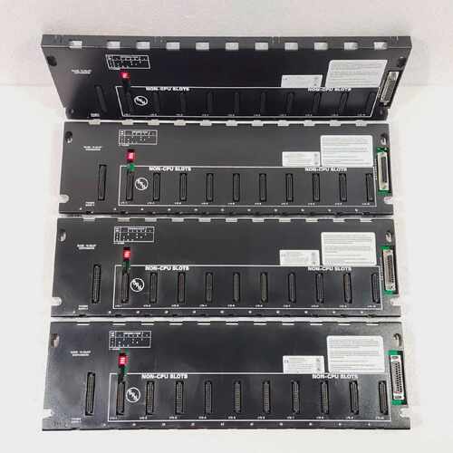 GE FANUC IC693CHS392J EXPANSION PLATE BASE 10 SLOT (LOT OF 4