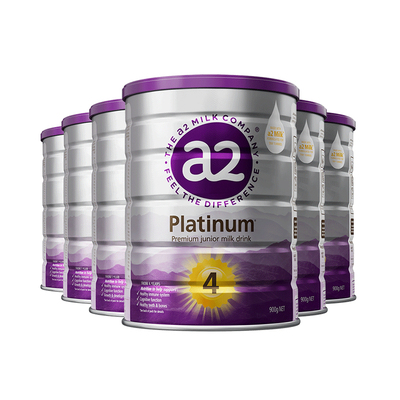 a2奶粉4段900g6罐装新西兰进口