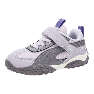 双星童鞋女童运动鞋2026春秋新款中大童鞋子网面透气儿童阿甘鞋潮