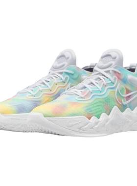 Nike Air Zoom GT Run 彩蛋彩色扎染男低帮实战篮球鞋DA7920-900