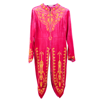 天山美翼金丝绒上衣新疆舞演出服