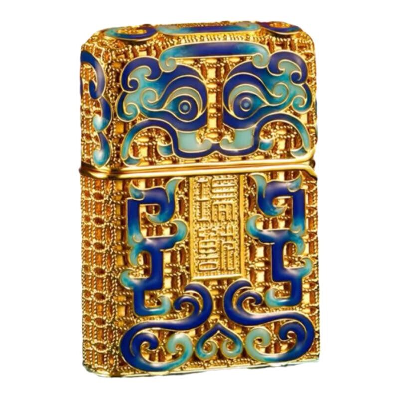 zippo瑞兽花丝祥云限量版打火机