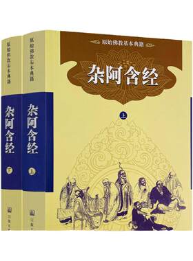 包邮正版四阿含经简体上下册宗教