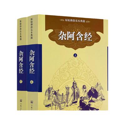 包邮正版四阿含经简体上下册宗教