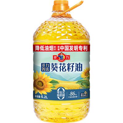 多力葵花籽油充氮保鲜5.2L
