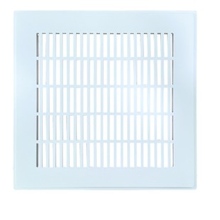 ABS集成吊顶中央空调出风口单层百叶600*600铝扣板吊顶排风通风口