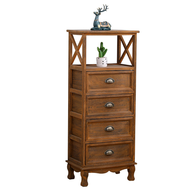 复古床头柜小型卧室收纳柜储物柜