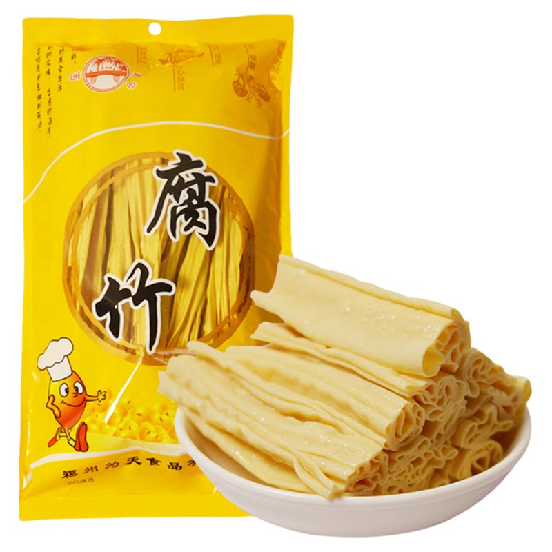 40年洲头腐竹无添加无盐无硬心