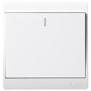 三雄极光开关插座套餐86型五孔16a空调面板家用墙壁暗装开关面板