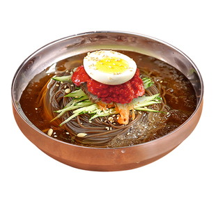 延边朝鲜族冷面独立包装单人份送汤料带冷面酱芝麻松子仁包邮