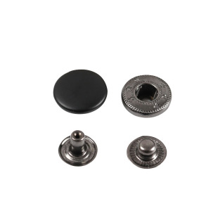 纽扣扣子高档纯铜金属四合扣羽绒服钮扣按扣敲扣风衣扣辅料包邮