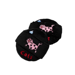 星兜羔羔长绒粉扑黑色丑猫版散粉扑 亲肤Q弹软萌 大面积快速上妆