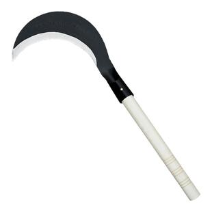 新款镰刀农用长柄割草镰刀收割麦子稻谷菜收割大镰刀农用砍割两用