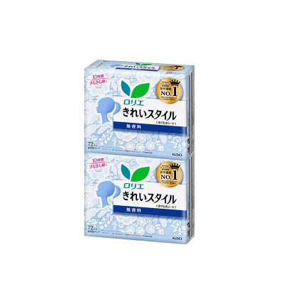 日本进口花王护垫无香14cm*2包