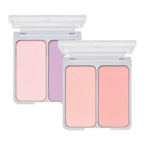 裴珠泫同款 韩国2aN双色腮红膨胀色腮紫提亮少女感女团牛奶嫩粉