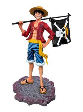 海贼王路飞压帽手办摆件