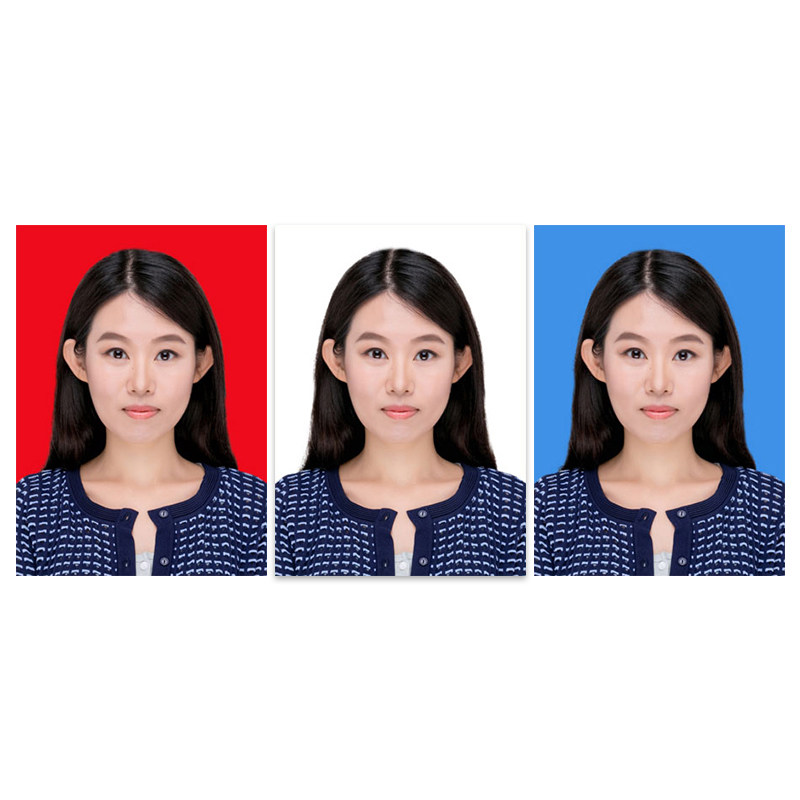 证件照打印冲印冲洗照片1寸2一寸换底色高清结婚登记照大头贴包邮