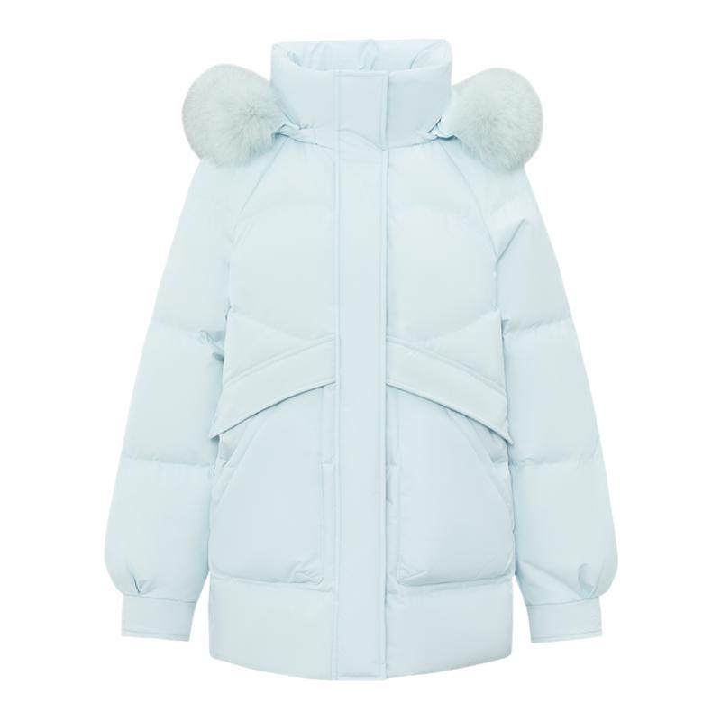 雪中飞梦幻公主羽绒服