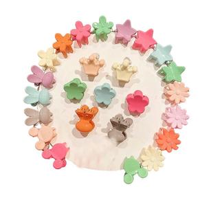 儿童花朵发量少的抓夹可爱发饰短发彩色小夹子头饰刘海女童碎发夹