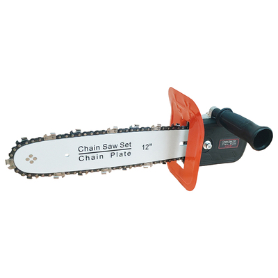 家用角磨机改装电链锯多功能切割