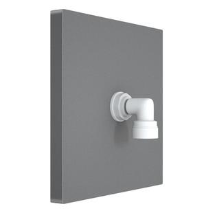 净水器水管遮挡孔盖板出水孔管线封堵盲板墙面饮水机2分PE管插板