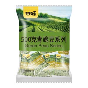 甘源原味青豆500g青豌豆零食坚果炒货干货休闲零食小吃网红零食