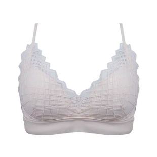 日本和美内衣润养无钢圈文胸性感聚拢细肩带挂脖法式薄三角杯美背