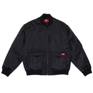 Dickies印花厚外套棉服男秋冬新品上衣保暖防风充棉夹克棒球服