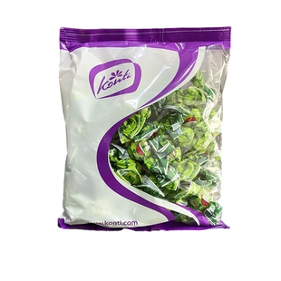 俄罗斯进口KONTI康吉软糖爆浆果汁西瓜味香瓜味夹心橡皮糖500克