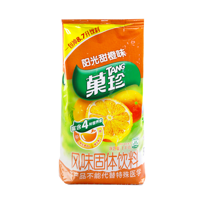 亿滋果珍甜橙1kg速溶袋装