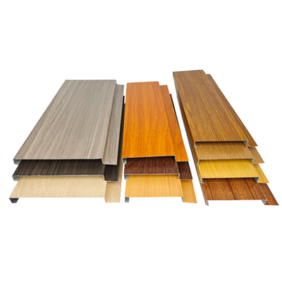 木纹长条铝扣板吊顶阳台g型铝扣板吊顶材料加油站天花板防风扣板