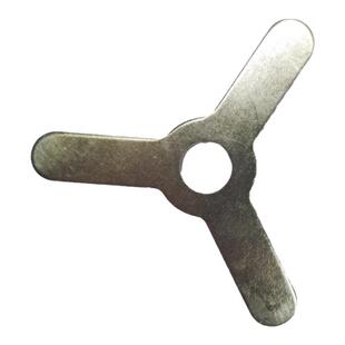 10型12型绞肉机配件铁制三叶孔板传送轴托盘刀盘出肉板灌肠肉篦子