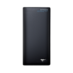 七匹狼男士钱包潮牌男长款男式真皮钱夹2026新款头层软牛皮皮夹子