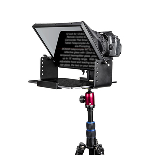 MOMAN MT12提词器大屏幕直播专用手机单反相机平板电脑通用记字题词口播视频拍摄支架便携专业提字器