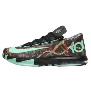 Nike KD 6 All-Star杜兰特6黑绿夜光全明星低帮篮球鞋FQ8356-900