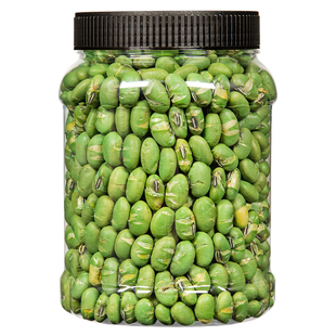 新货盐炒青豆500g香酥下酒菜原味黄豆脆豆子小零食小吃新货食品