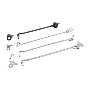 不锈钢窗钩平开窗用配件风勾老式防风扣6寸8寸带羊眼垫片窗撑正品