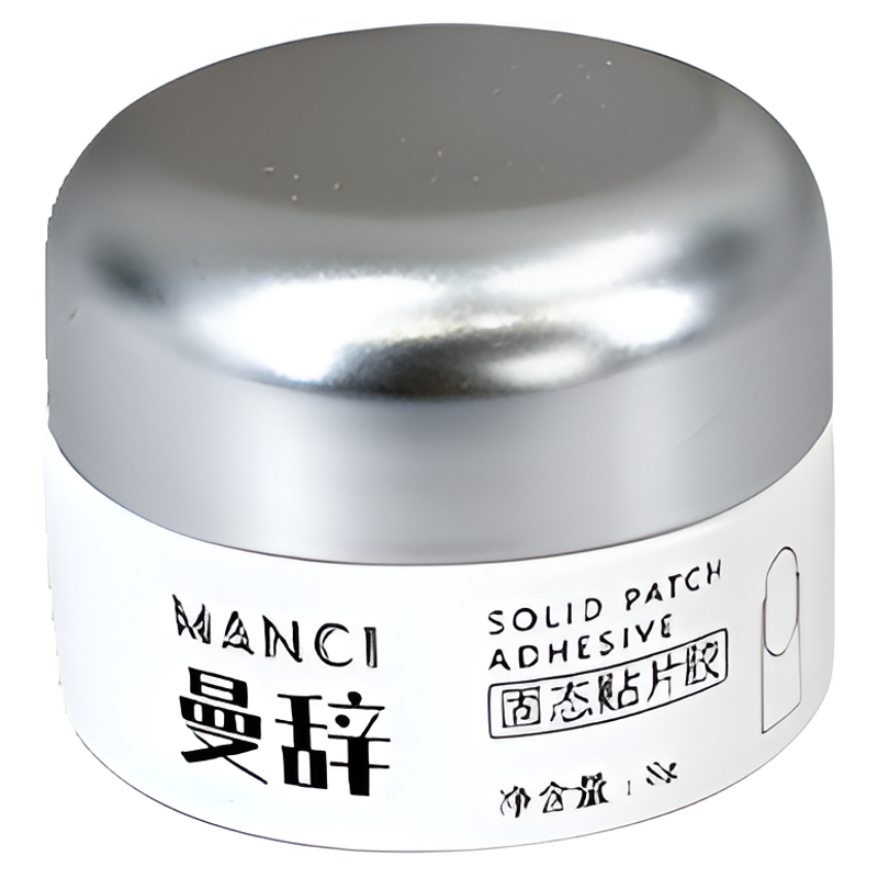 曼辞固态贴片胶穿戴甲黏合胶水持久牢固贴甲片粘合剂美甲店大容量